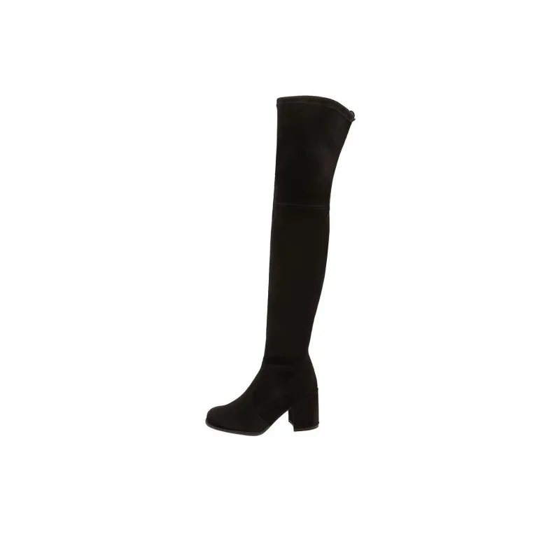 Stuart Weitzman/SW SW Tieland Knee-High Boots 7cm Women's Black-0