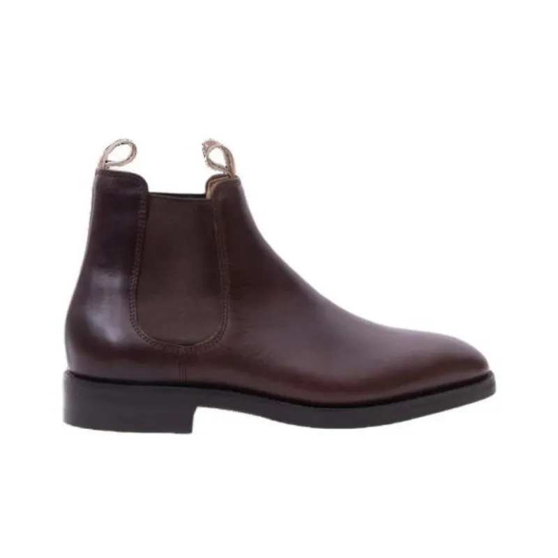 BARKER Sutton - Brown Short Chelsea Boots Men's Umber-1