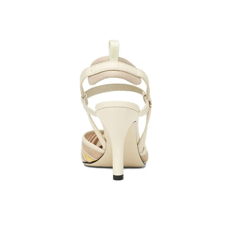 FENDI High Heels Women's White-4