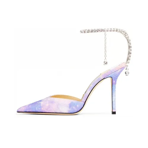 Jimmy Choo Saeda 100mm Pointed-toe Pumps