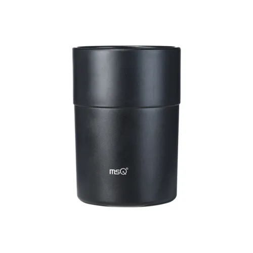 MSQ Black ABS Resin Makeup Brush Storage Bucket Ease Of Use