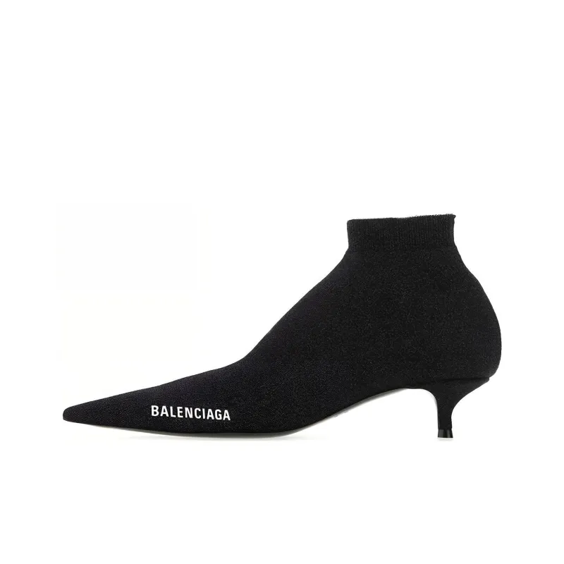 Balenciaga Knife Ankle Boots Women's Black-0
