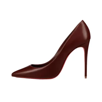 CL Kate Slim Heel High Heels 10cm Women's Umber