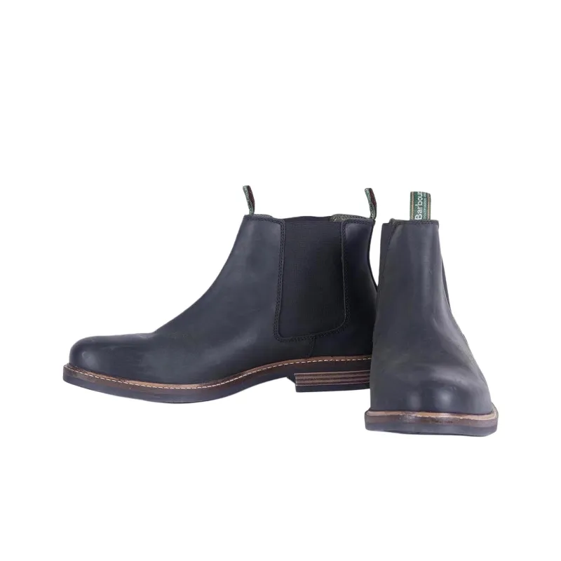 BARBOUR Farsley Short Chelsea Boots Men's Black-3