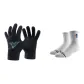Black+Ace White Socks
