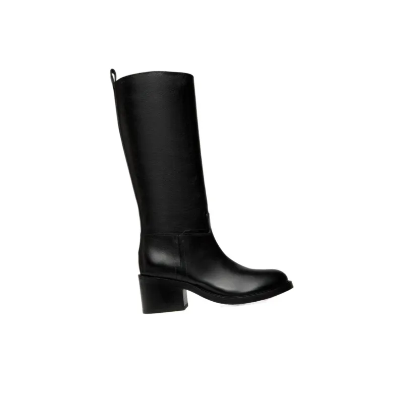 BALLY Peggy Leather Knee-high Boots-1