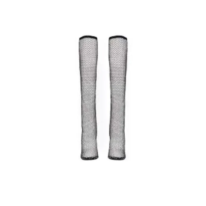 SAINT LAURENT Koller Crystal Net 110mm Boots-3