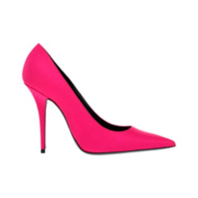 SAINT LAURENT Instinct Pointed Toe Pumps-1