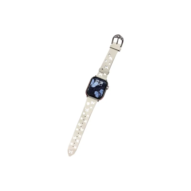 MSSM Watch Band Apple Compatibility Synthetic Leather Material-6