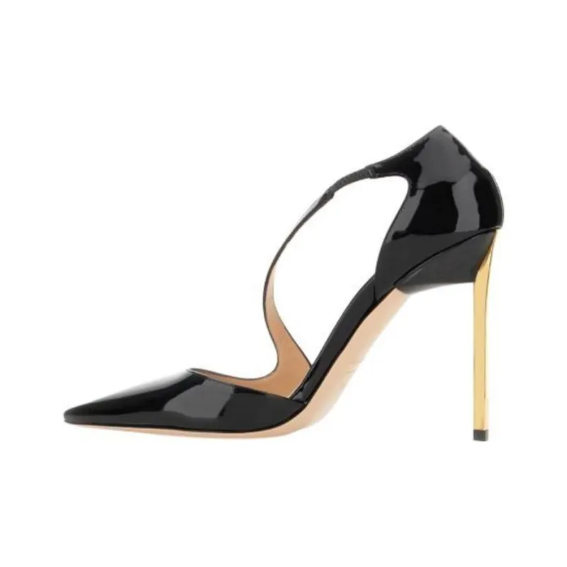 TOM FORD Slim Heel High Heels Women's Black-3
