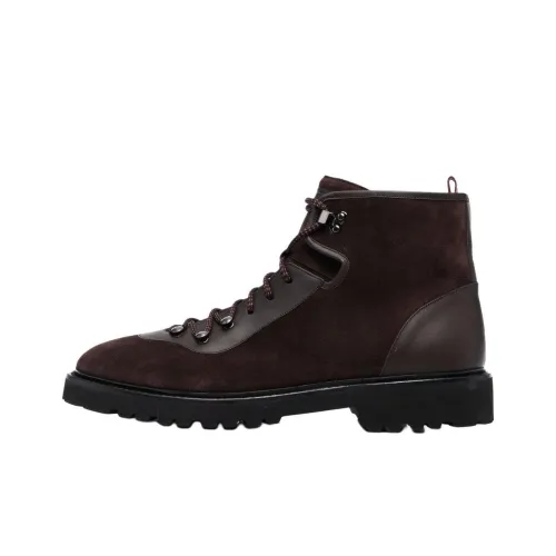 BALLY Lace-up Suede Boots