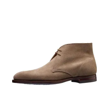 CROCKETT & JONES Sulgrave Ankle Boots Men's Khaki