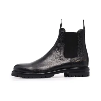 COMMON PROJECTS Short Chelsea Boots Men's Black
