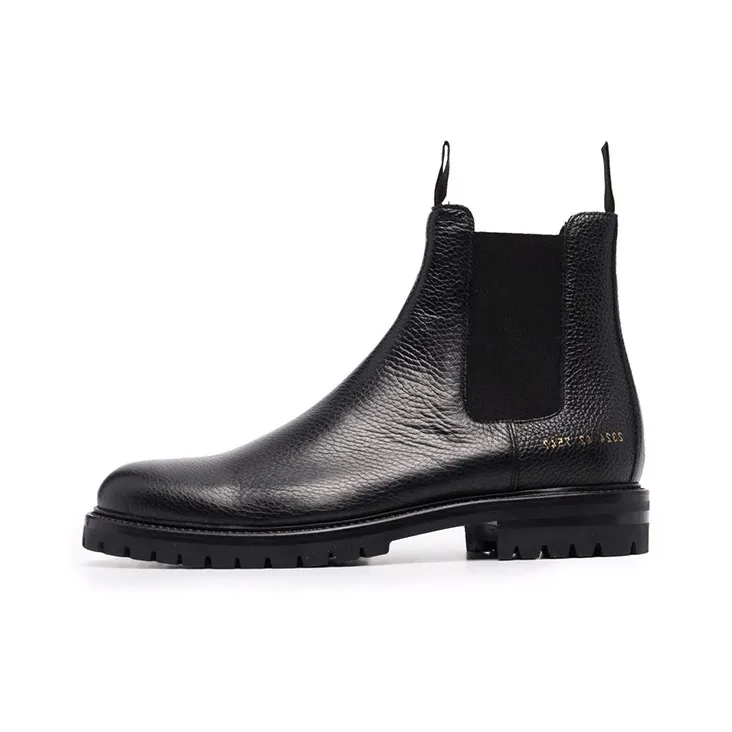 COMMON PROJECTS Short Chelsea Boots Men's Black-0