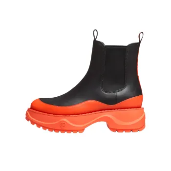 MICHAEL KORS Dupree Short Chelsea Boots Women's Black