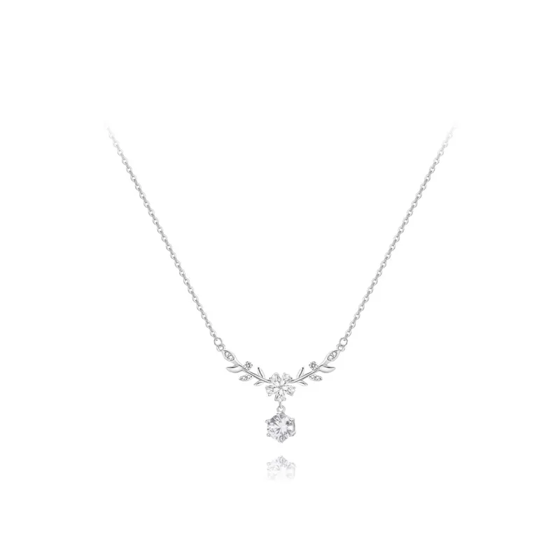 KUMET Sterling Silver Necklaces Women's Couple's Anniversary Gift-3