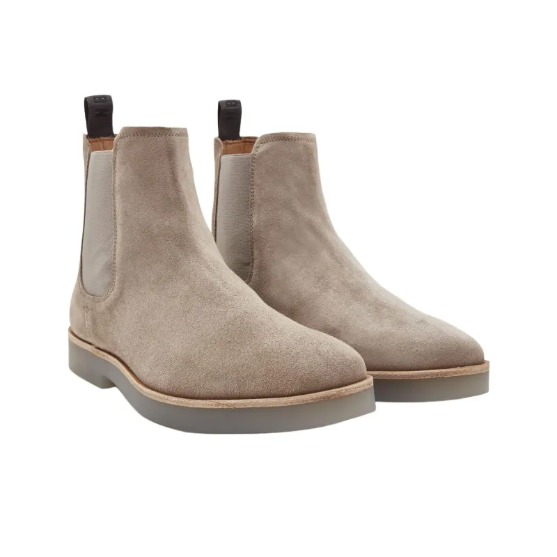 NUBIKK Logan Chelsea Boots 3cm Men's Beige-2