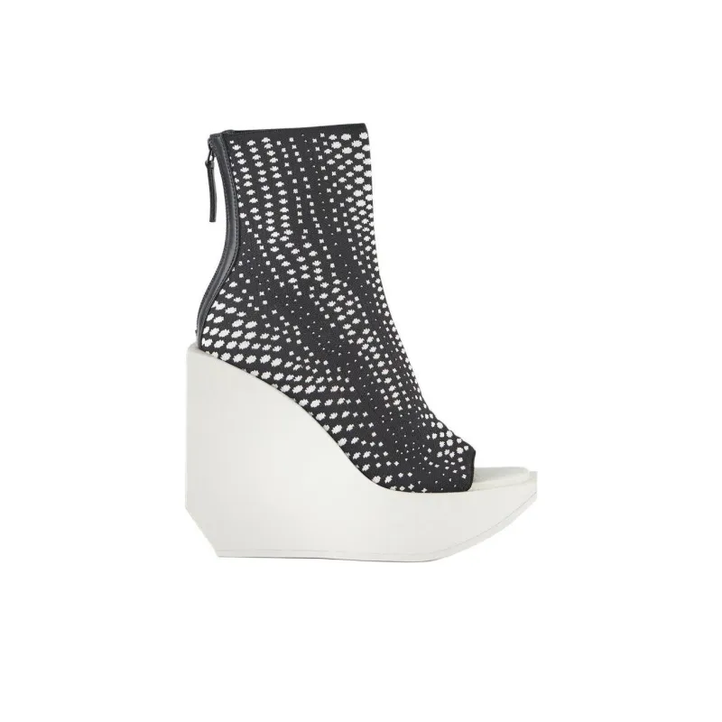 UNITED NUDE Wa Fab Hi Ankle Boots 14.5cm Women's Black-1