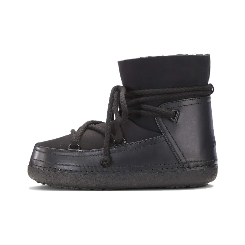 Inuikii Short Snow Boots Women's Black-0