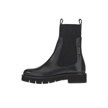 FERRAGAMO Short Chelsea Boots Women's Black