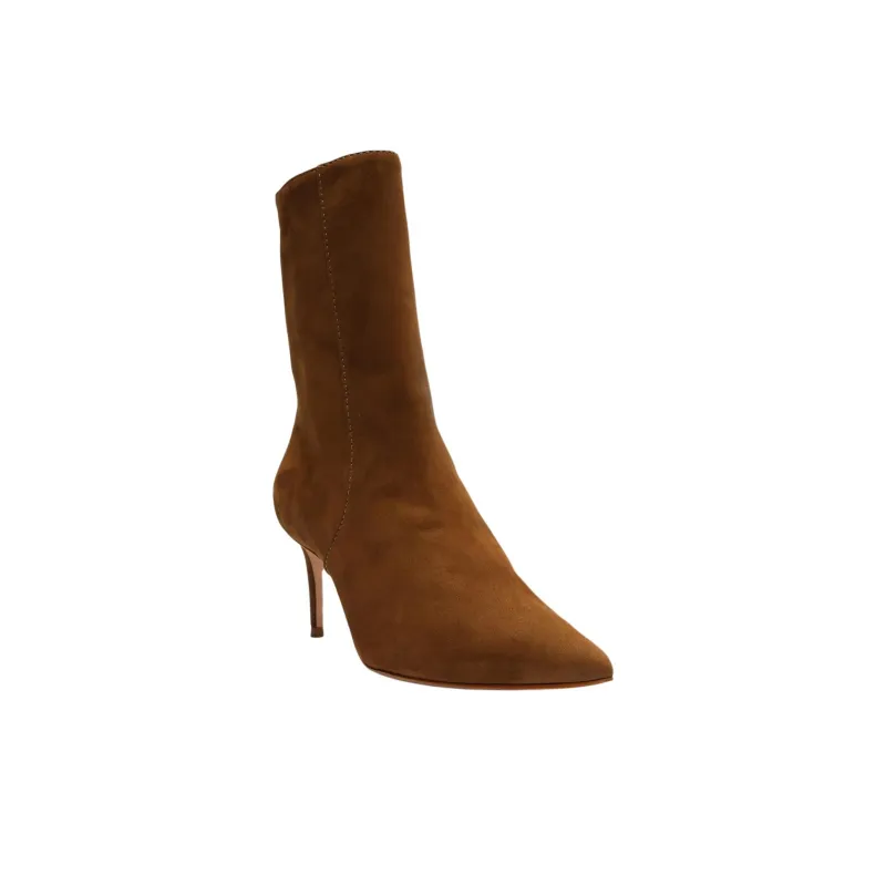 Schutz Blake Ankle Boots 7cm Women's Brown-2