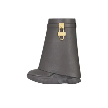 Givenchy Shark Lock Ankle Boots Women s Black POIZON