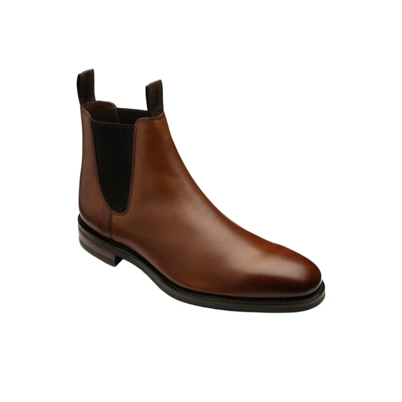 LOAKE Emsworth Short Chelsea Boots Men's Umber-2