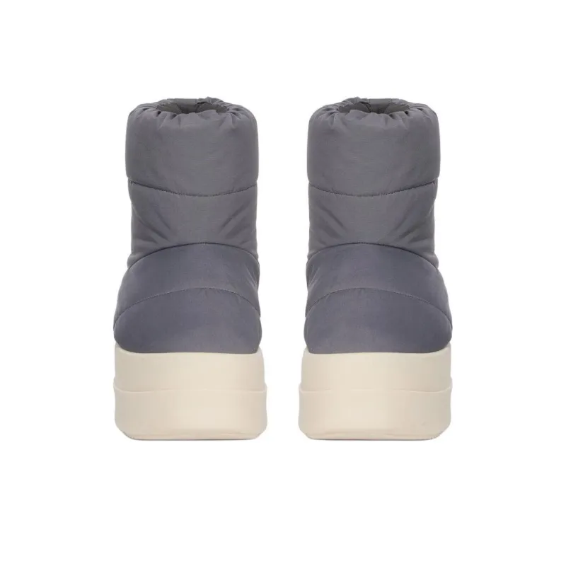 Rick Owens DRKSHDW Short Snow Boots Men's Gray-2