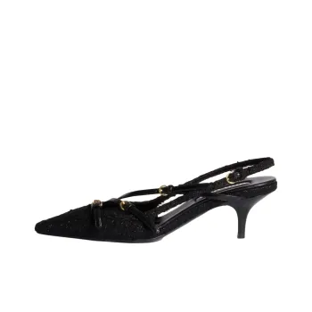 MIU MIU Slim Heel High Heels 5.5cm Women's Black