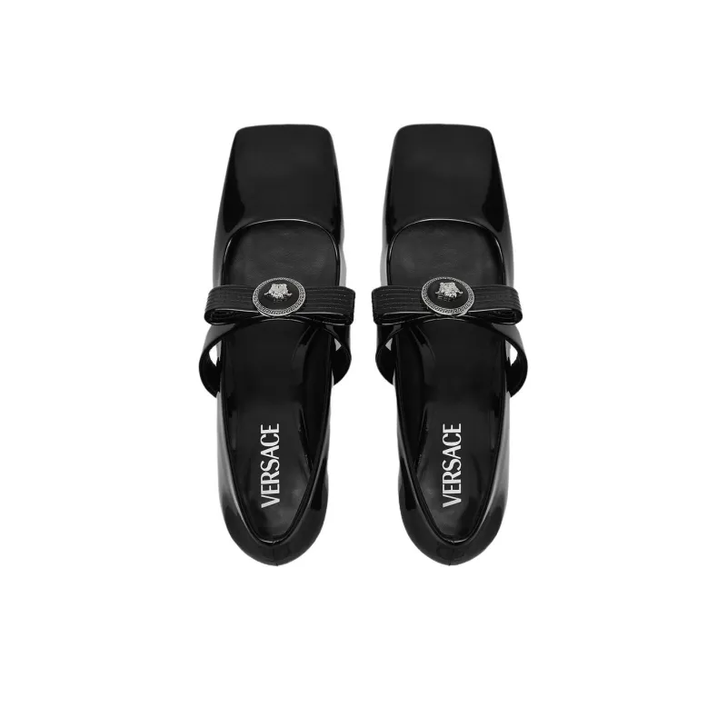 FANSIZHE Gianni Ribbon High Heels 5.5cm Women's-4