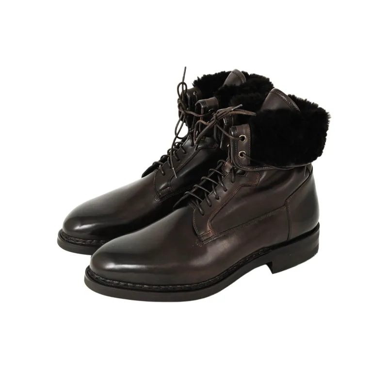 Santoni Drago Ankle Boots Men's Brown-2
