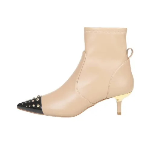 MICHAEL KORS Fashion Ankle Boots Women's Camel