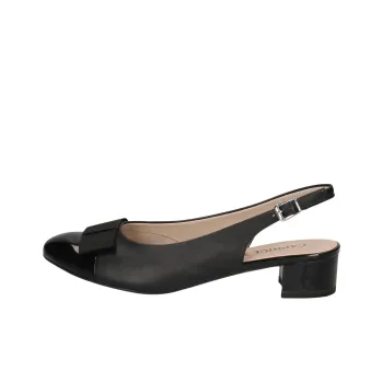 CAPRICE Ingrid Chunky Heel High Heels 3.5cm Women's Black