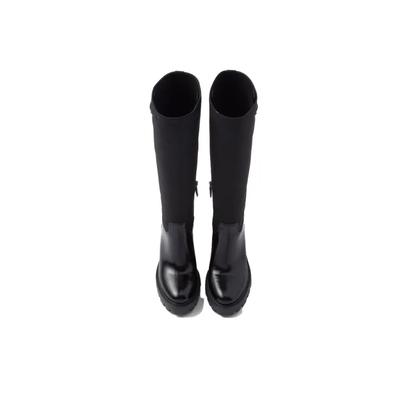 PRADA Re-Nylon Knee-high Boots-3