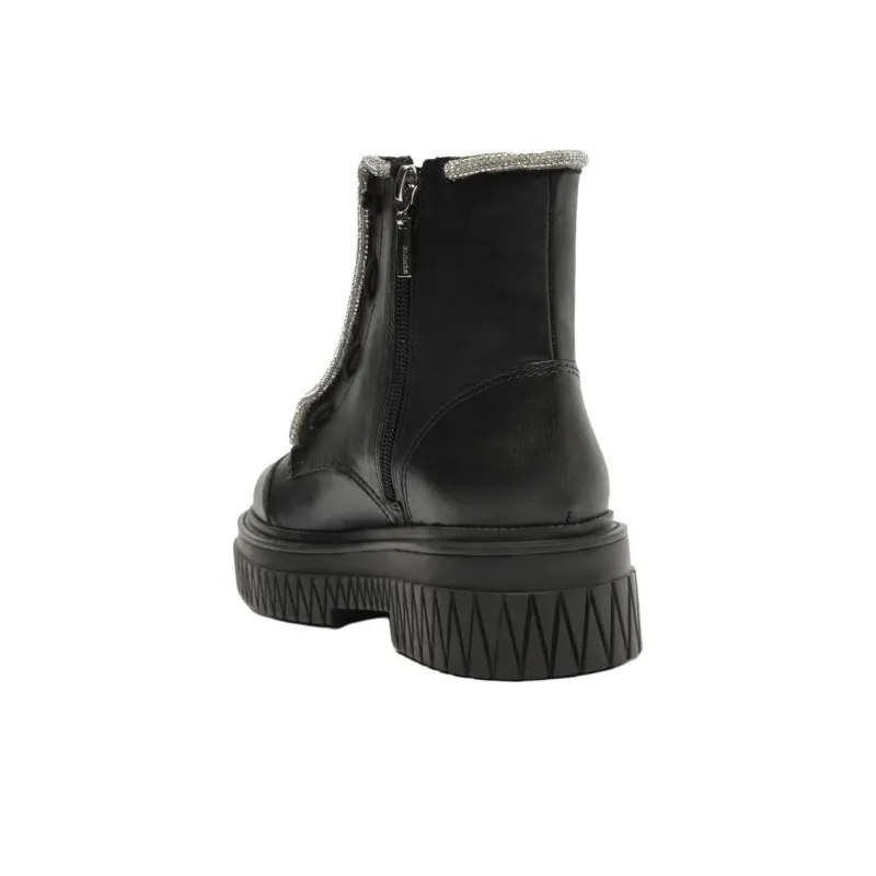 Schutz Amirah Ankle Boots 5cm Women's Black-3
