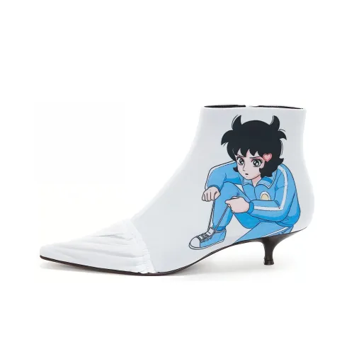 JW Anderson Ankle boots PVC Women's White