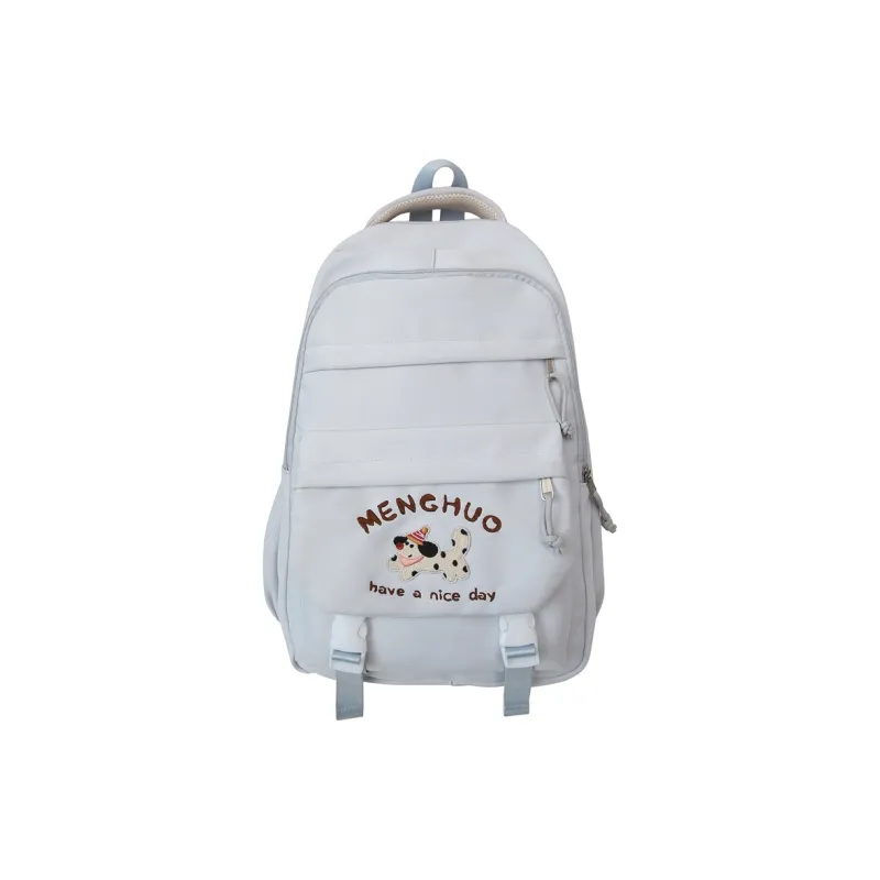 Debecca Cotton Backpack Large Size Unisex Multicolor-8
