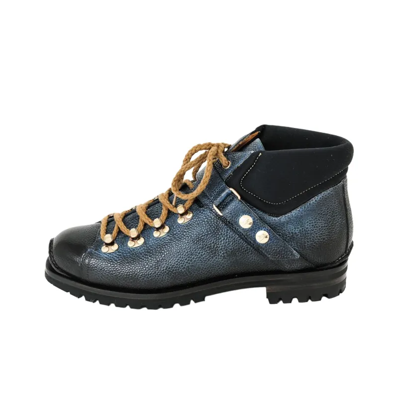 Santoni Franz Ankle Boots Men's Blue-0