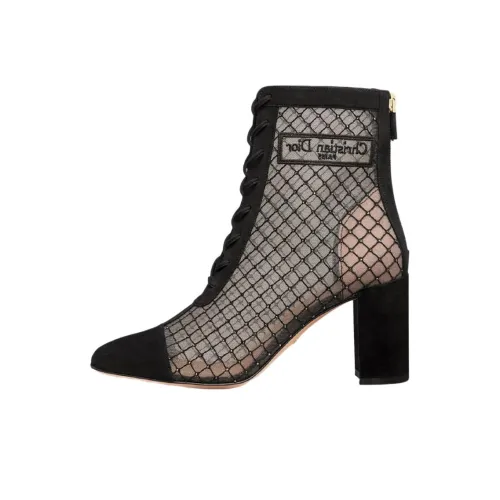DIOR Naughtily D Ankle Boots 8cm Women's Black