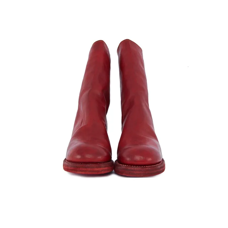 GUIDI Ankle Boots Women's Red-3