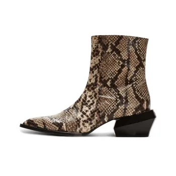 BALMAIN Ankle Boots Men's Brown
