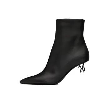 SAINT LAURENT Opyum 105mm Ankle Boots