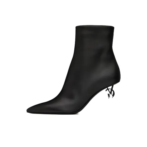 SAINT LAURENT Opyum 105mm Ankle Boots