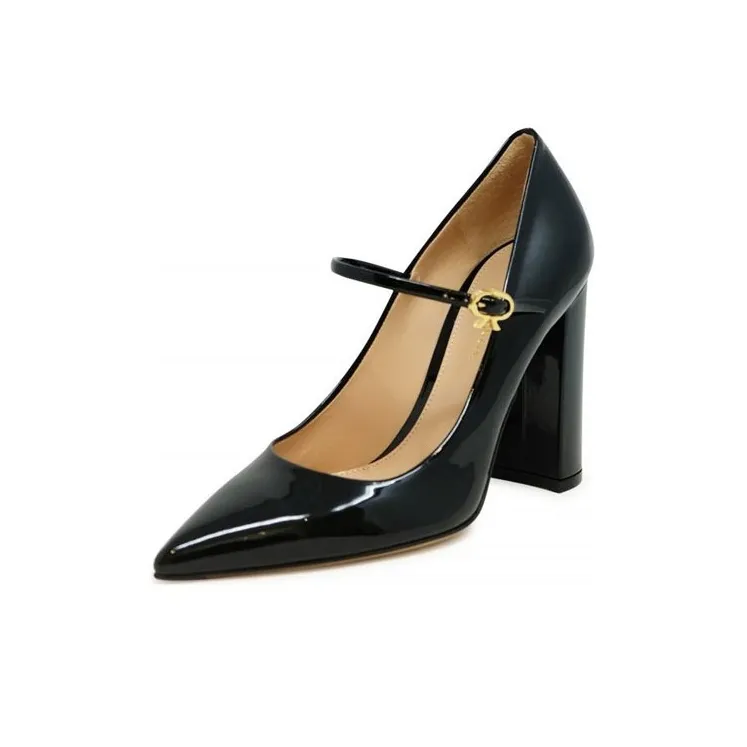GIANVITO ROSSI 55mm High-shine Mary-jane Pumps-2