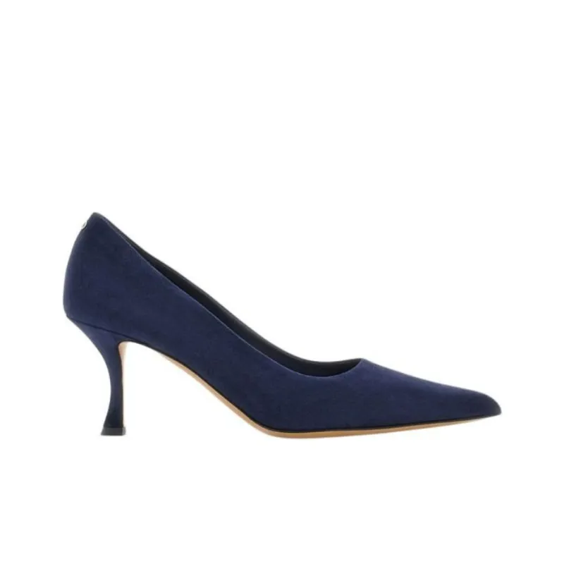 FERRAGAMO High Heels 7cm Women's Dark Blue-1