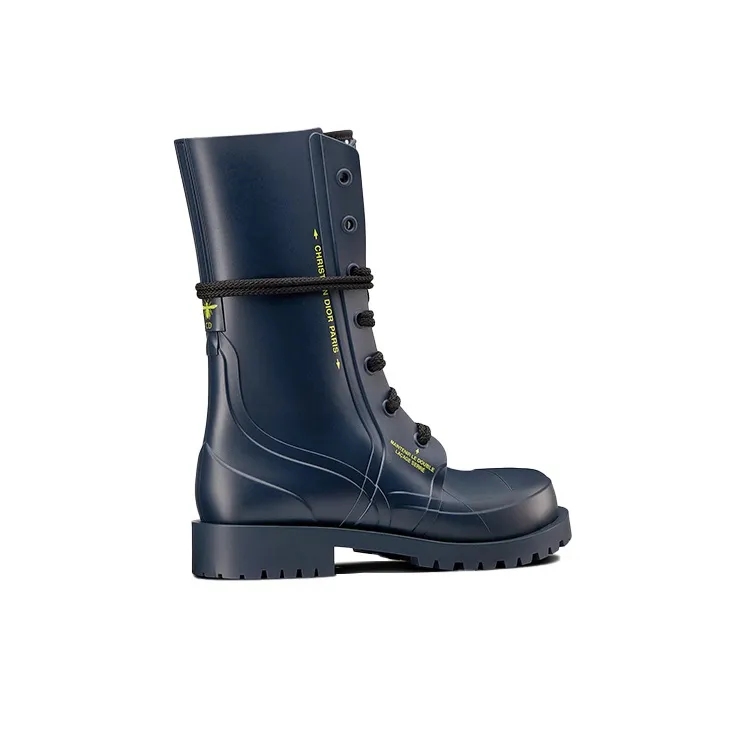 DIOR DiorCamp Ankle Boot Ankle Boots Women's Blue-4