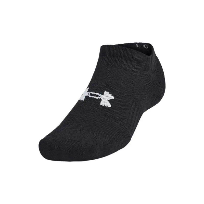 Under Armour Raining Ankle Socks Unisex 3 Pack Black-2