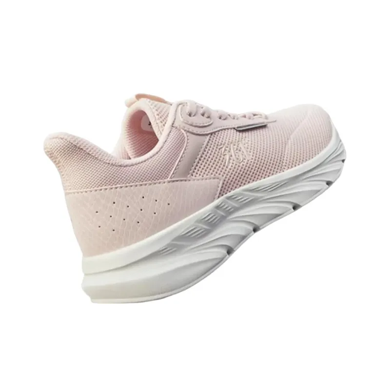 361° Cushioning Breathable Lightweight Low Top Casual Running Shoes Women's Pink White-1