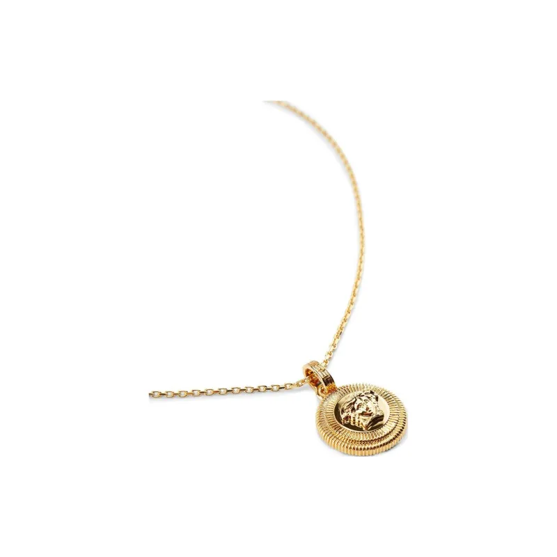 VERSACE Medusa Charm Necklace-3