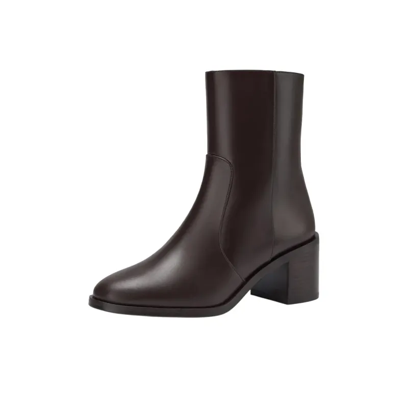 Stuart Weitzman/SW Esme Ankle Boots 6cm Women's Licorice Brown-2